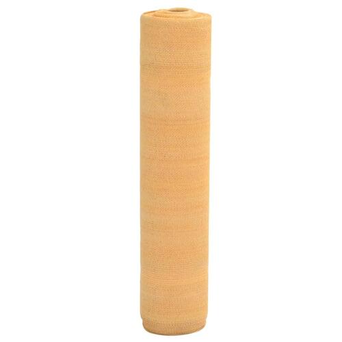 Afskærmning 1,5x50 m HDPE 195 g/m² sandfarvet