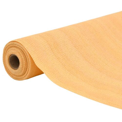 Afskærmning 1,5x50 m HDPE 195 g/m² sandfarvet