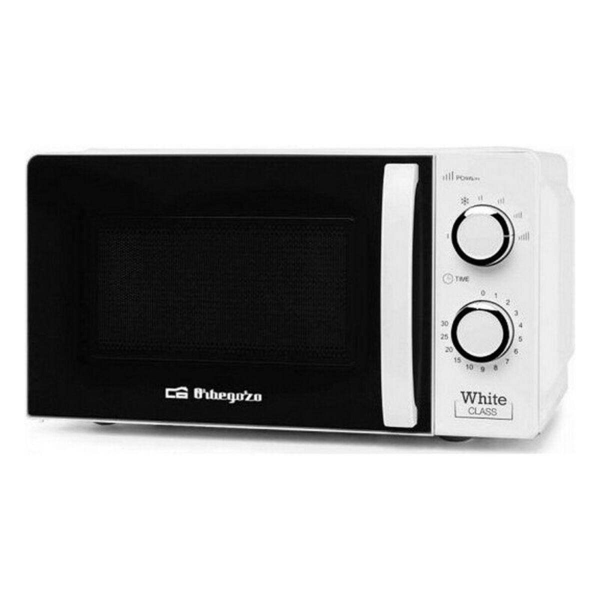 Mikrobølgeovn Orbegozo 17541 20 L 700W Hvid 700 W 20 L