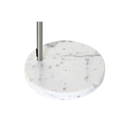 Gulvlampe Sølvfarvet Metal 60 W 220 V 36 x 110 x 195 cm