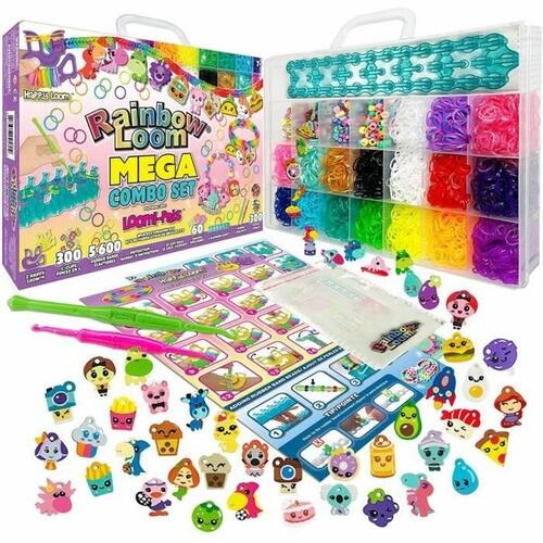 Kit Til at lave Armbånd og Halskæder Bandai Rainbow Moon Mega Combo set Plastik