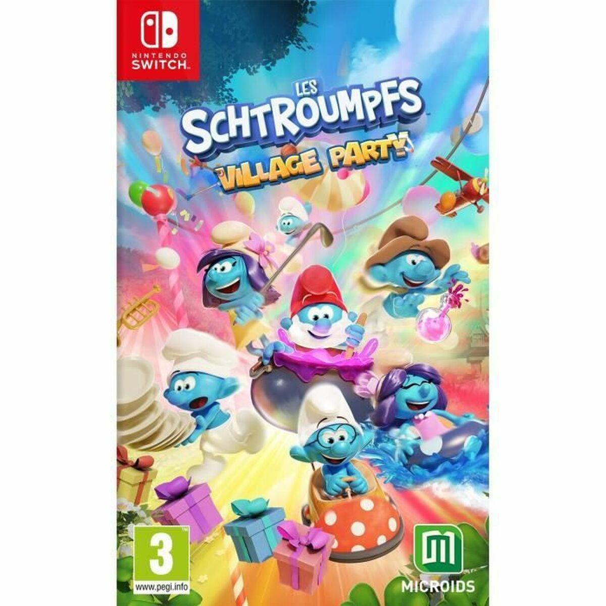 Videospil Til Switch Microids Les Schtroumpfs : Village Party