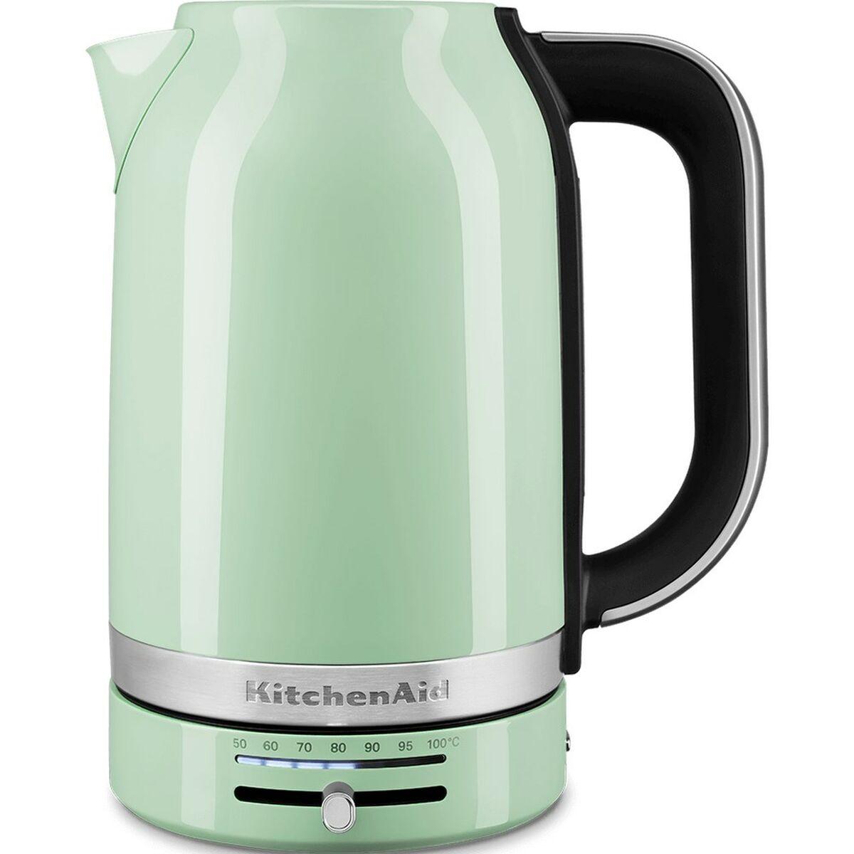 Kedel KitchenAid 5KEK1701EPT Grøn plástico,acero inoxidable 2400 W 1,7 L (1 enheder)