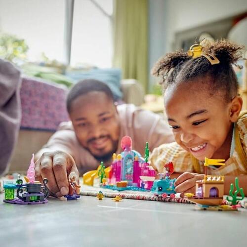Lego Disney Princess 43254 Ariels Krystalhule - Multifarvet byggesæt, 141 dele