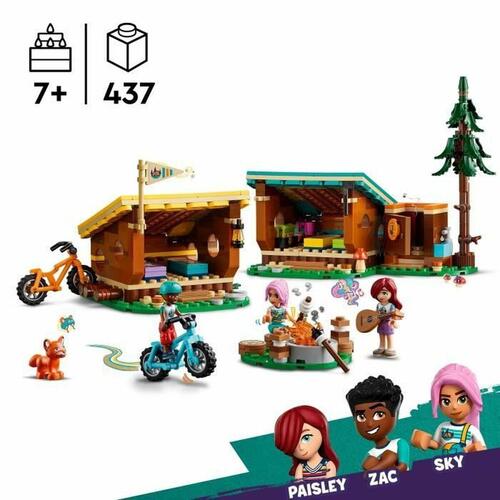 Lego Friends Adventure Camp - Hytter byggesæt, multifarvet
