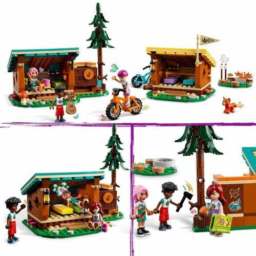 Lego Friends Adventure Camp - Hytter byggesæt, multifarvet