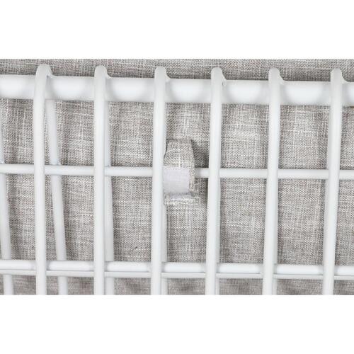 Sofa Home ESPRIT Hvid Beige Metal 180 x 66 x 66 cm