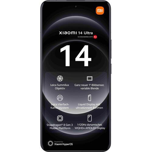 Smartphone Xiaomi 14 Ultra 6,73" 16 GB RAM 512 GB Sort
