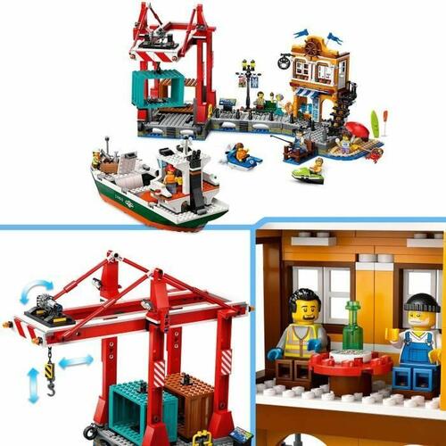 LEGO City - Havneområde byggesæt, multifarvet (8+)