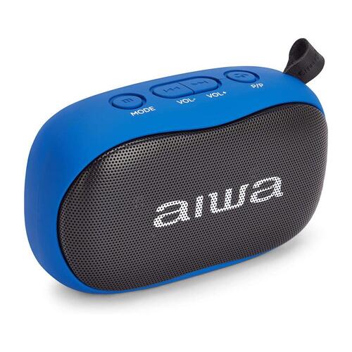 Transportable Bluetooth-højttalere Aiwa BS-110BK Sort Blå
