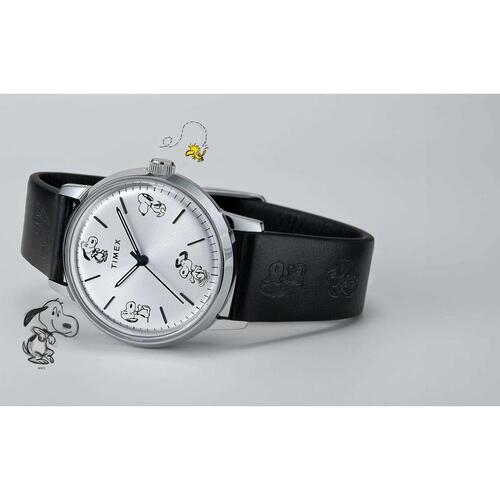 Unisex ur Timex Marlin Snoopy (Ø 40 mm)