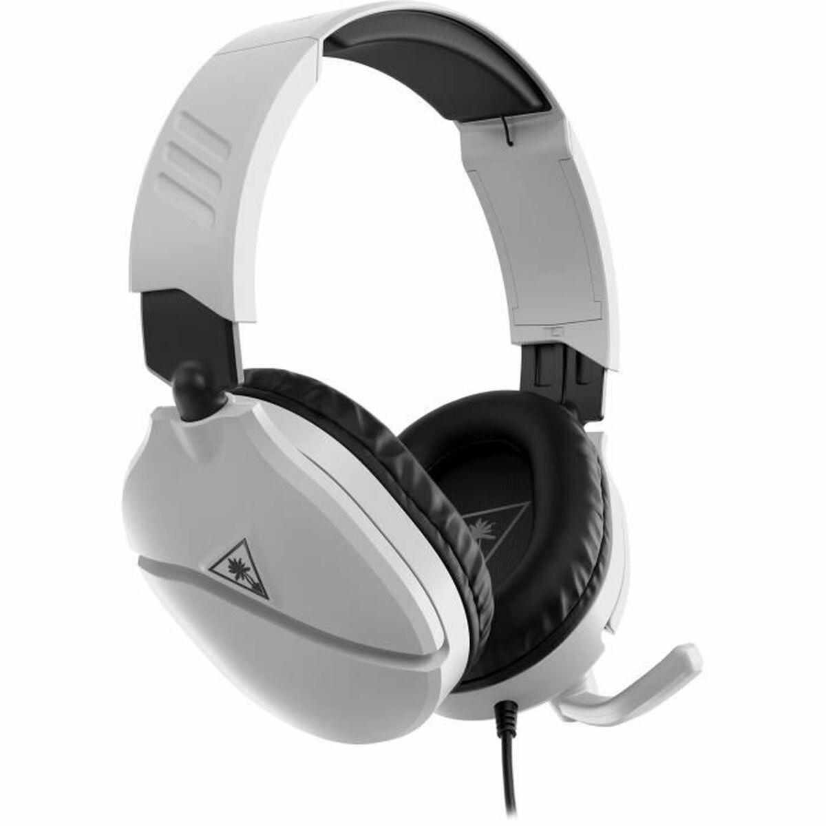 Hovedtelefoner Med Mikrofon Turtle Beach Tbs 2001 15 Hvid Sort