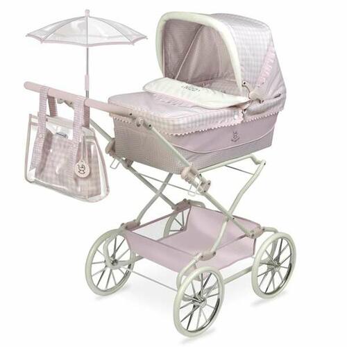 Lille Barnevogn til Dukker Decuevas Reborn Niza Foldbar Parasol 40 x 90 x 90 cm 40 x 90 x 90 cm
