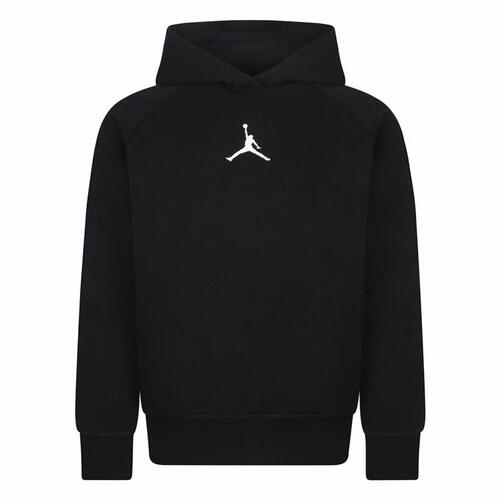 Hættetrøje til Børn Jordan Dri-fit Sport Crossover Hvid Sort 8-10 år