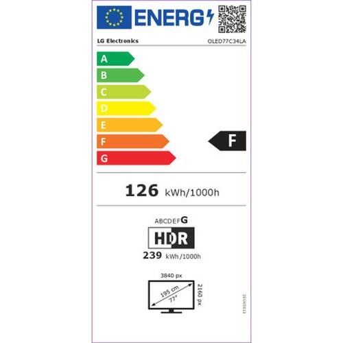 Smart TV LG OLED Evo 77" 4K Ultra HD HDR OLED