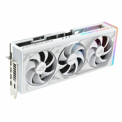 Grafikkort Asus ROG-STRIX-RTX4090-O24G-WHITE NVIDIA GeForce RTX 4090 GDDR6X 24 GB
