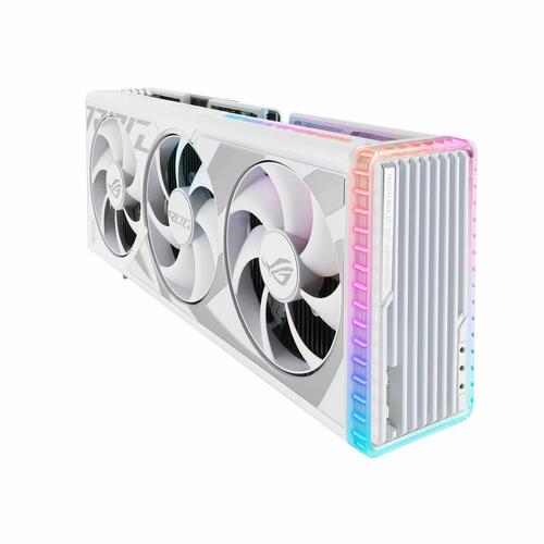 Grafikkort Asus ROG-STRIX-RTX4090-O24G-WHITE NVIDIA GeForce RTX 4090 GDDR6X 24 GB
