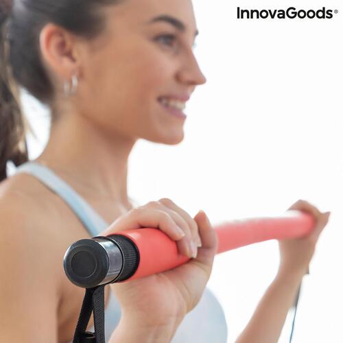 Fitness Bar med Resistance Bands og Motion Guide Resibar V0103467 Sort (OUTLET B)