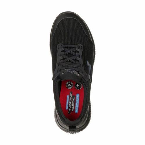 Sportssneakers til damer Skechers Work: Squad SR Sort 40