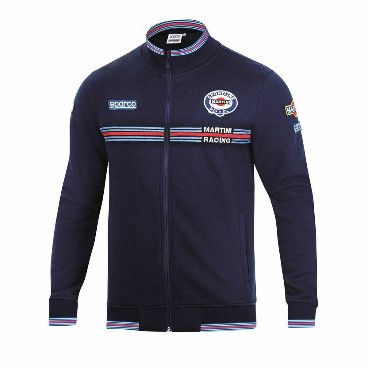Sparco Martini Racing sweatshirt uden hætte - marineblå, XL