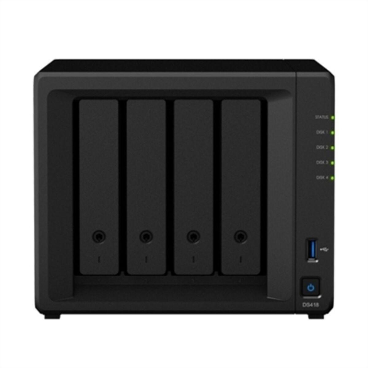 NAS-netværkslagring Synology DS418 Realtek RTD1296 2 GB DDR4 21 dB 48 TB