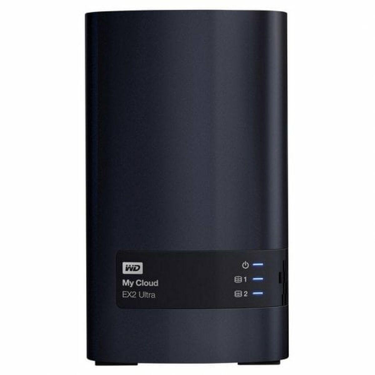 NAS-netværkslagring Western Digital My Cloud EX2 Ultra Sort Marvell ARMADA 385