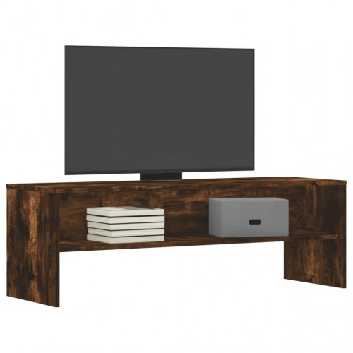 TV-bord 120 x 40 x 40 cm - røget egetræsfarve