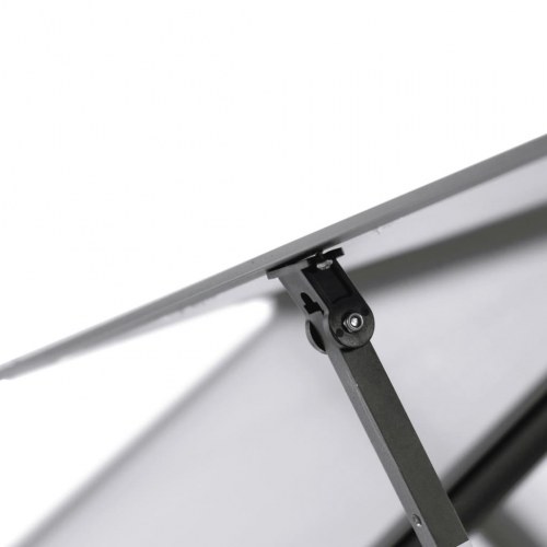 Drivhus med fundamentramme 169x114x195 cm aluminium antracitgrå