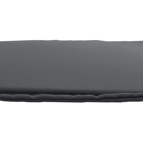 Udendørs sædehynder 4 stk. 45x45x2 cm firkantet antracitgrå
