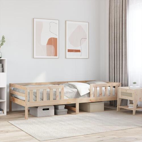 Sengestel 80x200 cm massivt fyrretræ