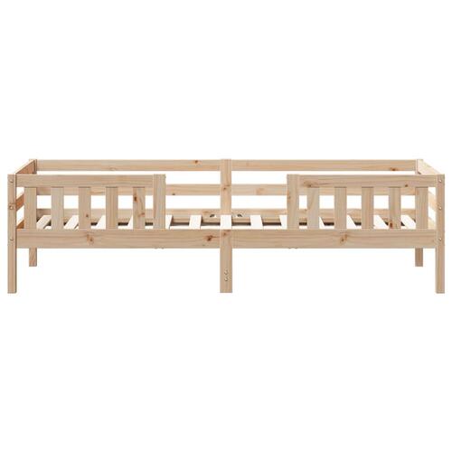 Sengestel 80x200 cm massivt fyrretræ