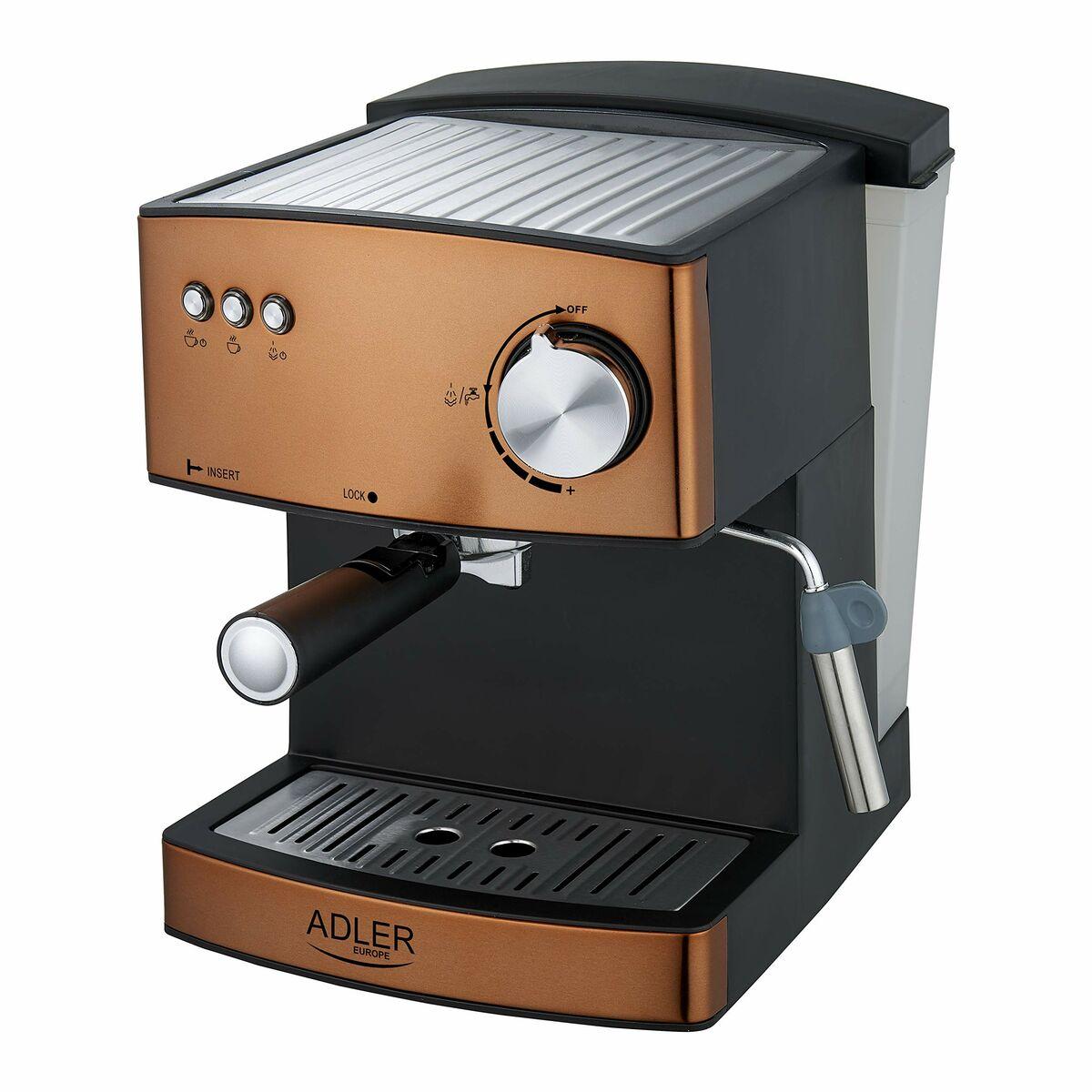 Hurtig Manuel Kaffemaskine Adler 4404cr Sort Multifarvet Ingen