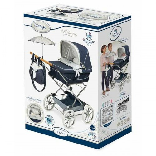 Dukkevogn Vintage - Decuevas, 40 × 90 × 90 cm