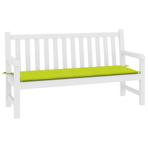 Hynde til havebænk 200×50×4 cm i oxfordstof - lysegrøn