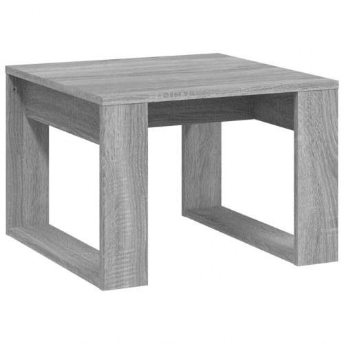 Sidebord 50×50×35 cm i konstrueret træ - grå sonoma-eg