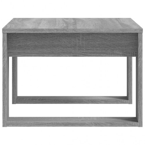 Sidebord 50×50×35 cm i konstrueret træ - grå sonoma-eg