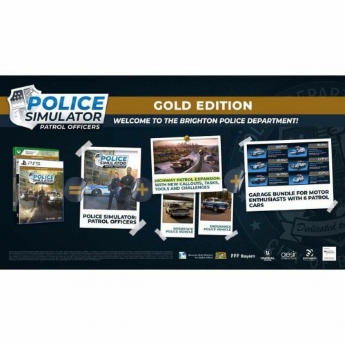 PS5 spil Microids Police Simulator: Patrol Officers - Gold Edition