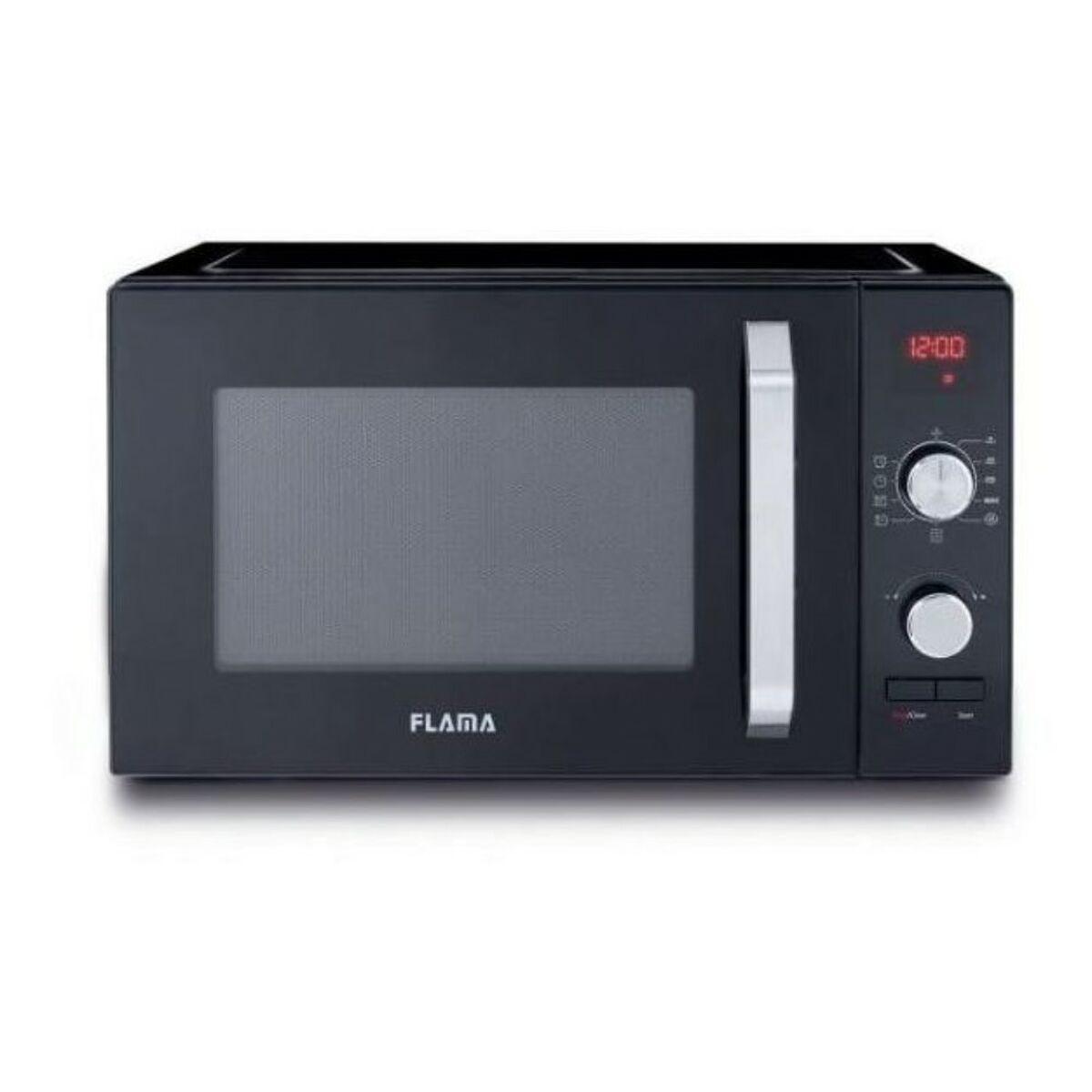 Mikrobølgeovn Flama 1837L 800W 23 L Sort 800 W 23 L