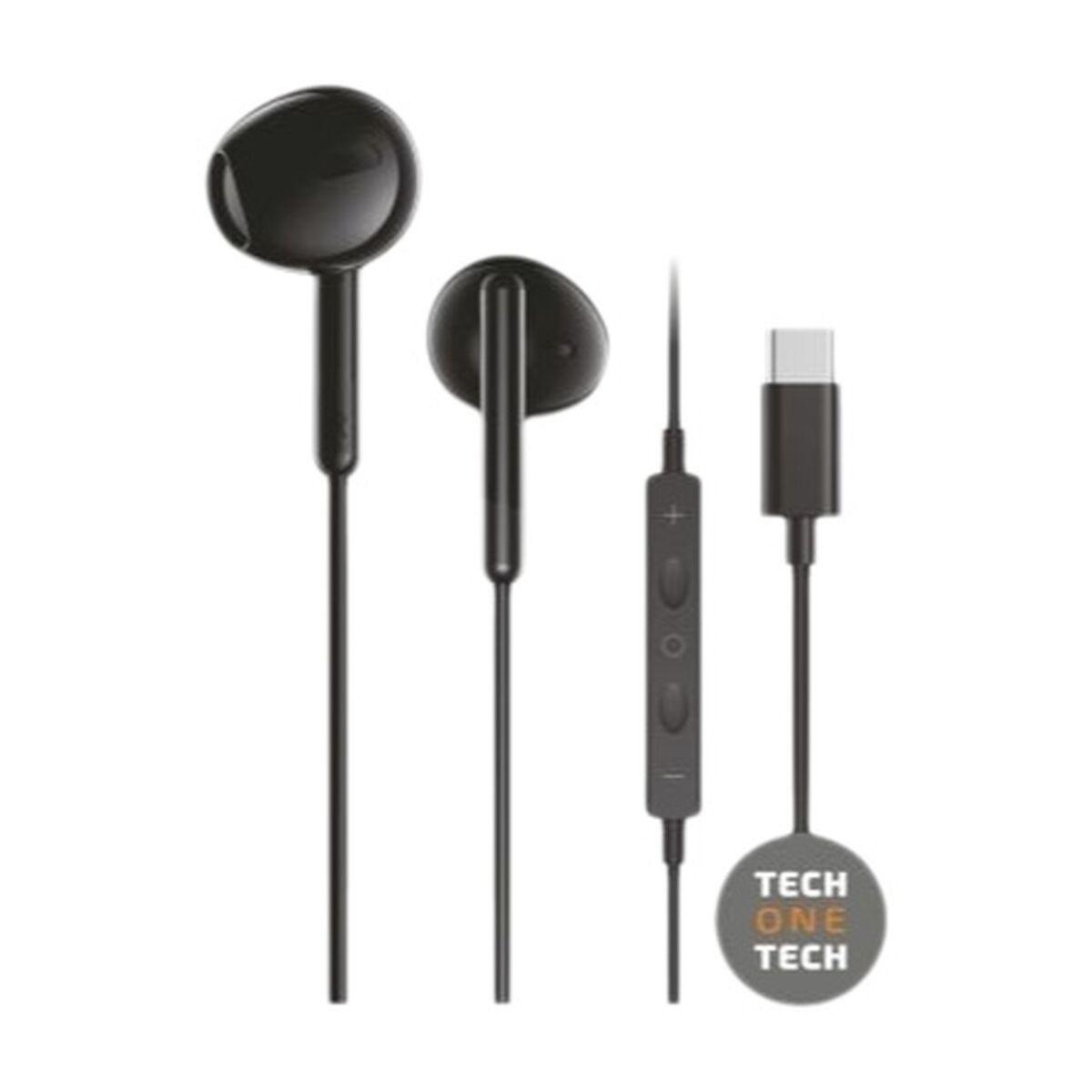 Hovedtelefoner Tech One Tech Tec1302 Sort