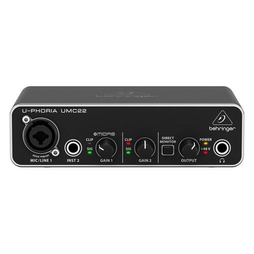Lyd-interface Behringer UMC22