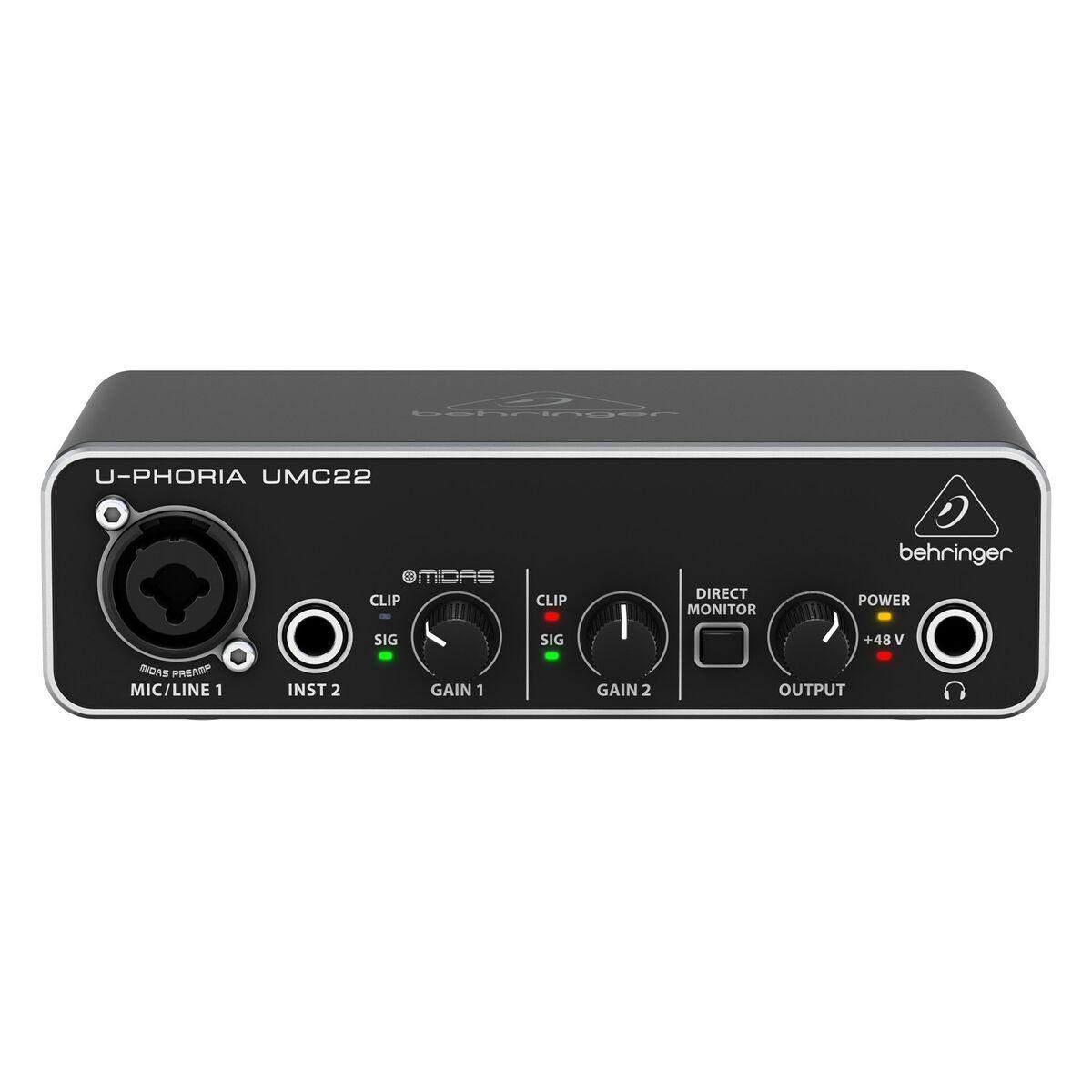 Lyd-interface Behringer UMC22