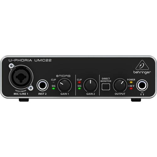 Lyd-interface Behringer UMC22