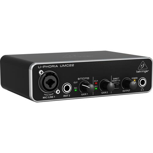 Lyd-interface Behringer UMC22
