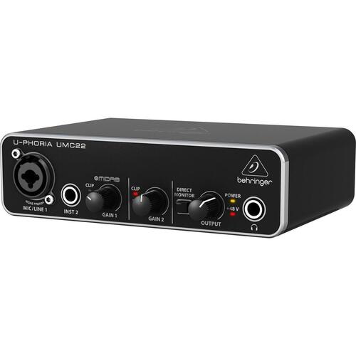 Lyd-interface Behringer UMC22