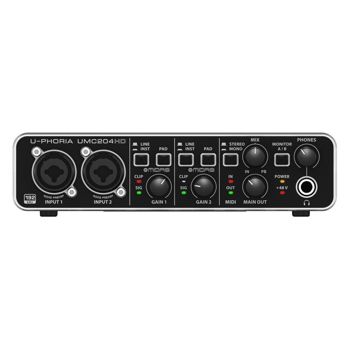Lyd-interface Behringer UMC204HD