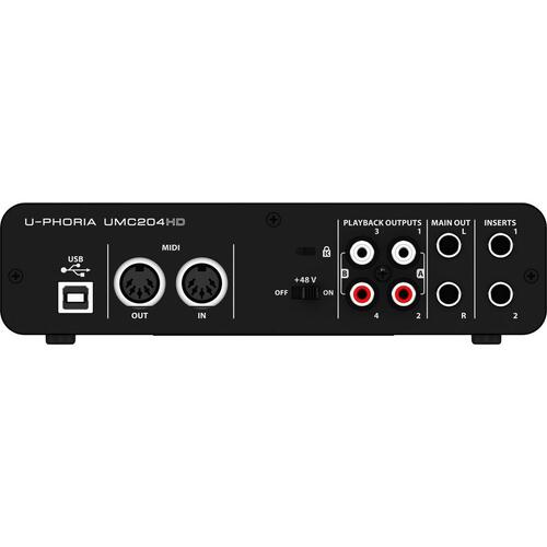 Lyd-interface Behringer UMC204HD