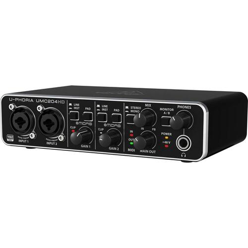 Lyd-interface Behringer UMC204HD