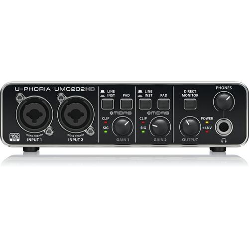 Lyd-interface Behringer UMC202HD