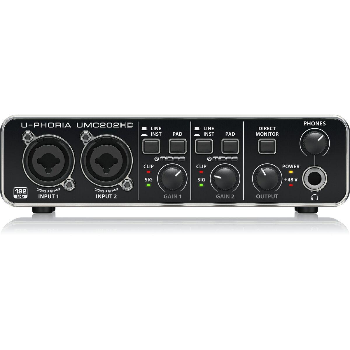 Lyd-interface Behringer UMC202HD