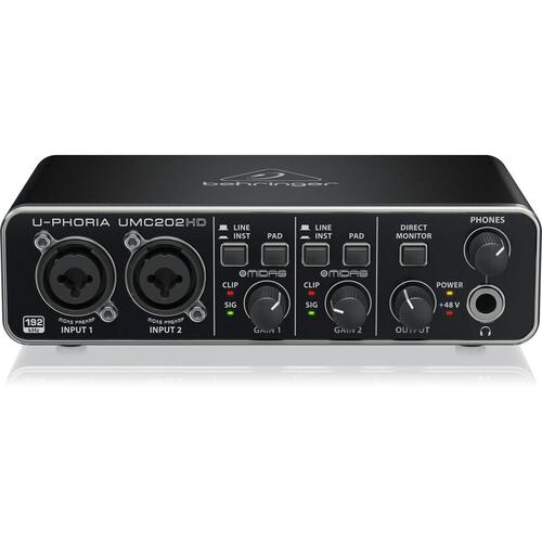 Lyd-interface Behringer UMC202HD
